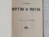 Knyga Rytai ir Mitai 1918m. - nuotraukos Nr. 2