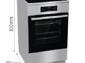 Indukcinė viryklė su elektrine orkaite Gorenje - nuotraukos Nr. 11