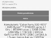 Pc Ryzen 7 5700x3d Rtx 4070 12gb 32gb - nuotraukos Nr. 18