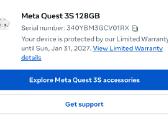Meta Quest 3s 128gb Oculus Vr Battery Strap games - nuotraukos Nr. 10