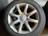 4 VW ratai su žieminėmis padangomis - nuotraukos Nr. 4