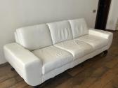 Trivietė Juodasis Alksnis sofa, odinė - nuotraukos Nr. 2