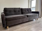 Veliūrinė sofa-lova - nuotraukos Nr. 5