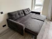 Veliūrinė sofa-lova - nuotraukos Nr. 4
