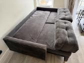 Veliūrinė sofa-lova - nuotraukos Nr. 7