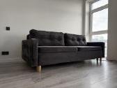 Veliūrinė sofa-lova - nuotraukos Nr. 2