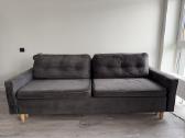 Veliūrinė sofa-lova - nuotraukos Nr. 6