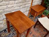 Vintažinis mid century ąžuolo masyvo staliukas - nuotraukos Nr. 6