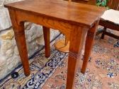 Vintažinis mid century ąžuolo masyvo staliukas - nuotraukos Nr. 9