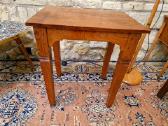 Vintažinis mid century ąžuolo masyvo staliukas - nuotraukos Nr. 12