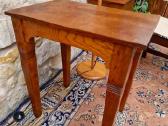 Vintažinis mid century ąžuolo masyvo staliukas - nuotraukos Nr. 18
