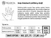 Premium žieminės odinės pirštinės su avikailiu XXL - nuotraukos Nr. 5