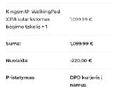Treniruoklis Kingsmith Walkingpad X218 - nuotraukos Nr. 7