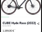 Cube Hyde Race Vyriškas miesto dviratis - nuotraukos Nr. 15