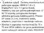 Koorui žaidimų monitorius 24 coliu - nuotraukos Nr. 5
