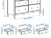 Ikea Hemnes komoda - nuotraukos Nr. 5
