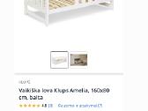 Vaikiška lova 160 80 cm su čiužiniu - nuotraukos Nr. 4
