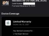 2025 MacBook Air M4 15" 512/16gb - nuotraukos Nr. 11