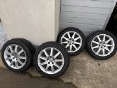 Audi R17 ratlankiai 5x112 et 45 7.5 J su padangom - nuotraukos Nr. 3