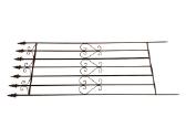 Įsmeigiama atrama augalams iš metalo 3v - nuotraukos Nr. 4
