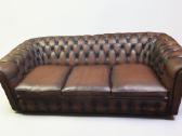 Chesterfield natūralios odos sofa - nuotraukos Nr. 6