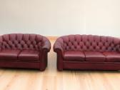 Chesterfield natūralios odos sofa - nuotraukos Nr. 21