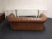 Chesterfield natūralios odos sofa - nuotraukos Nr. 4