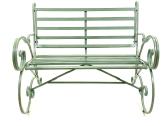 Provanso stiliaus metalinis sodo suoliukas 4v - nuotraukos Nr. 3