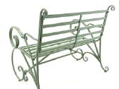 Provanso stiliaus metalinis sodo suoliukas 4v - nuotraukos Nr. 8
