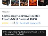 Gruzdintuvė Cecotec Cecofry&grill Duoheat 10000 - nuotraukos Nr. 5