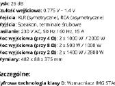 D klases 4 kanalu stiprintuvas Sta-2000d - nuotraukos Nr. 8