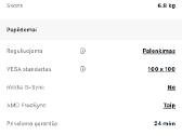 Apynaujai du Monitoriai Aoc C32g2ze su garantijom - nuotraukos Nr. 8