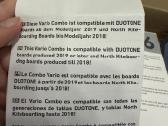 Duotone Vario padukai ir lentos rankena - nuotraukos Nr. 6