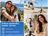 Stovas – asmenukių selfie lazda 170cm + pultelis - nuotraukos Nr. 5