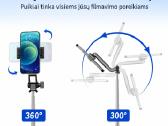 Stovas – asmenukių selfie lazda 170cm + pultelis - nuotraukos Nr. 6