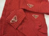 Prada žieminis komplekt kepurė,šalikas,pirštinės - nuotraukos Nr. 2