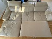 Odinė sofa - lova - nuotraukos Nr. 3