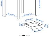 Ikea tonstad rašomasis stalas - nuotraukos Nr. 3