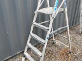 Zarges kopečios plačios, 1.30m, 5 pakopos - nuotraukos Nr. 2