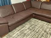 Naturalios odos kampas sofa lova - nuotraukos Nr. 2