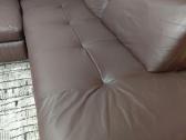 Naturalios odos kampas sofa lova - nuotraukos Nr. 7