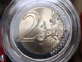 Spalvota proginė 2 eurų moneta Vilnius - nuotraukos Nr. 2