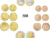 Belgijos euro monetu rinkinys 2008 - nuotraukos Nr. 2