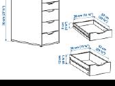 Ikea stalčių spintelė - nuotraukos Nr. 3