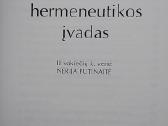 Filosofinės hermeneutikos įvadas - nuotraukos Nr. 2
