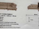 Kampine sofa lova - nuotraukos Nr. 8