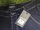 Nauji Gingtto juodi baggy džinsai W32 L32 - nuotraukos Nr. 2