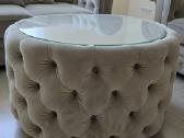 Chesterfield stiliaus sofų komplektas su staliuku - nuotraukos Nr. 3
