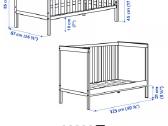 Ikea Sundvik lovytė - nuotraukos Nr. 6
