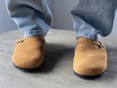 Birkenstock zomšinės šlepetės - 44 išmera - nuotraukos Nr. 2